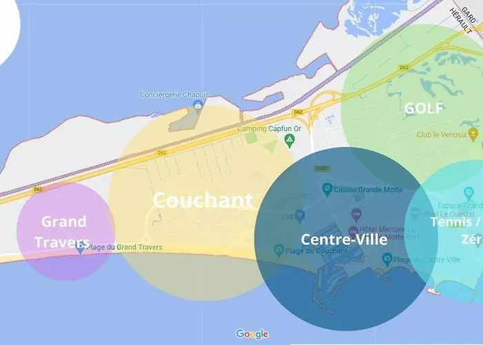 Cap Sur Le Sud * Vue * Clim * Parking * Wifi * Couchant * Apartamento *