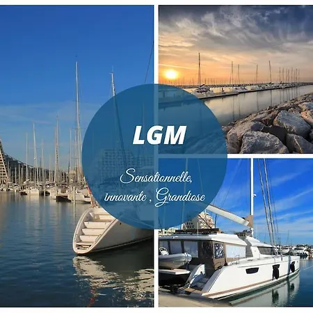 Appartement Cap Sur Le Sud * Vue * Clim * Parking * Wifi * Couchant * La Grande Motte