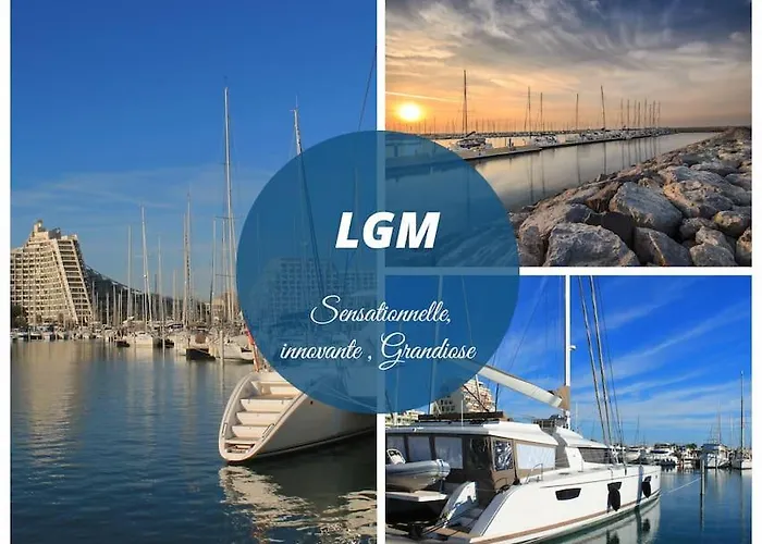 Apartment Cap Sur Le Sud * Vue * Clim * Parking * Wifi * Couchant * La Grande-Motte